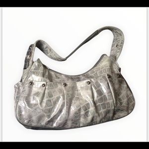🔴Silver/white Handbag